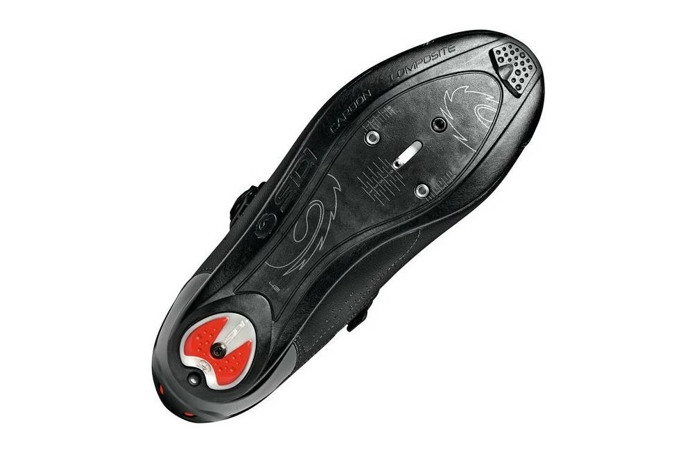 Chaussures De Cyclisme Route SIDI Genius 10 Noir / Rouge Fluo 4 Chaussures De Cyclisme Route SIDI Genius 10 Noir / Rouge Fluo – Image 2