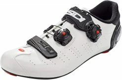 Chaussures Vélo Route SIDI Ergo 5 Mega Blanc Noir Mat Carbon Composite -Northwave Soldes chaussures velo route sidi ergo 5 mega blanc noir mat carbon composite 1 4