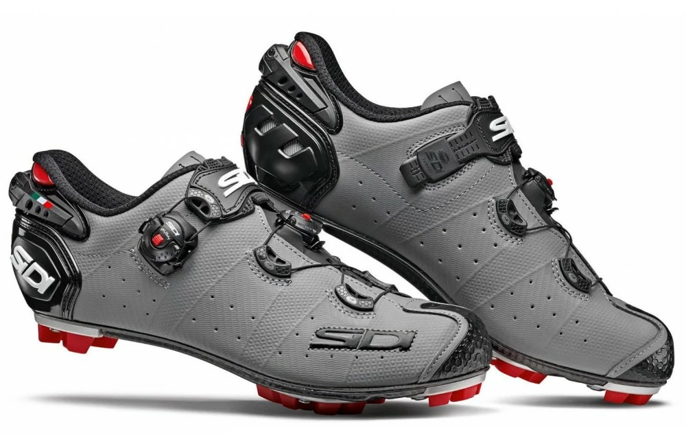 Chaussures VTT SIDI Drako 2 SRS Gris Mat 3 Chaussures VTT SIDI Drako 2 SRS Gris Mat
