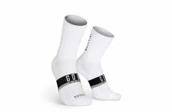 GOBIK Chaussettes Vélo UNISEX SUPERB AXIS STANDARD BLANC 2023