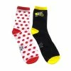 LE TOUR DE FRANCE Lot De 2 Paires De Chaussettes Cyclistes Tour De France 2019 -Northwave Soldes lot de 2 paires de chaussettes cyclmistes tour de france 2019
