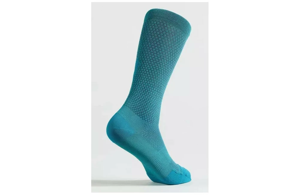 SPECIALIZED Chaussettes Vélo été Hydrogen Vent Tall - Tropical Teal 4 SPECIALIZED Chaussettes Vélo été Hydrogen Vent Tall - Tropical Teal – Image 2