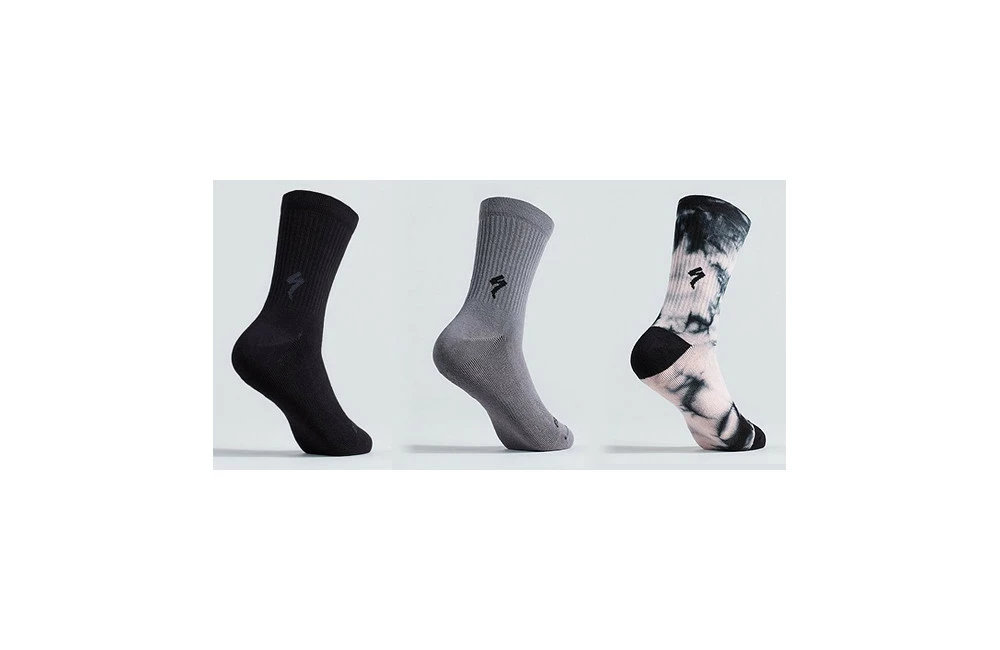 SPECIALIZED Chaussettes Vélo Hiver Cotton Tall 3 SPECIALIZED Chaussettes Vélo Hiver Cotton Tall