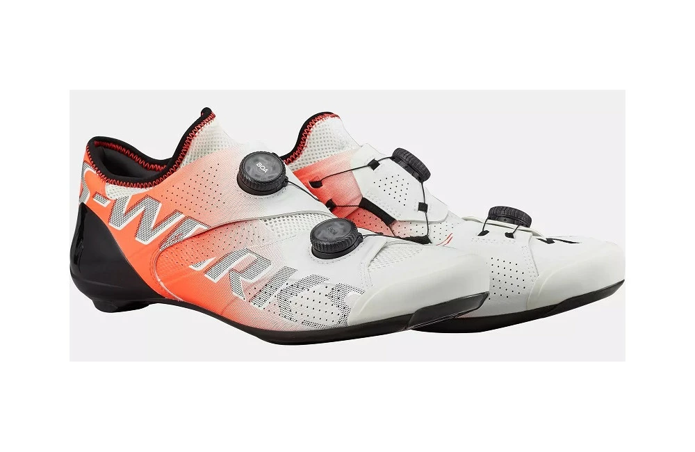SPECIALIZED Chaussures Vélo Route S-Works ARES - Dune White / Fiery Red 5 SPECIALIZED Chaussures Vélo Route S-Works ARES - Dune White / Fiery Red – Image 3